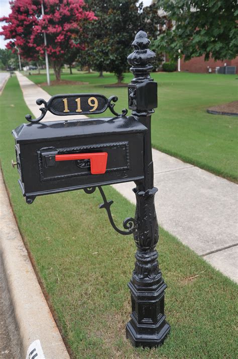 Wrought Iron Mailboxes 